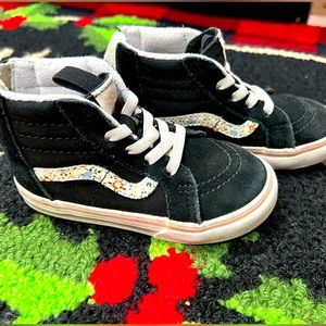 Toddler girls high top vans!